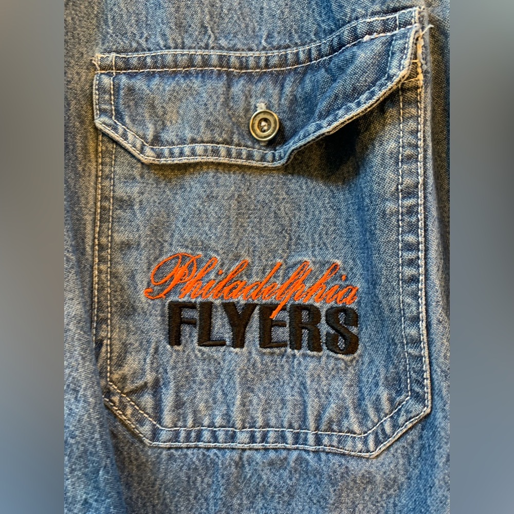 Philadelphia Flyers demon button down